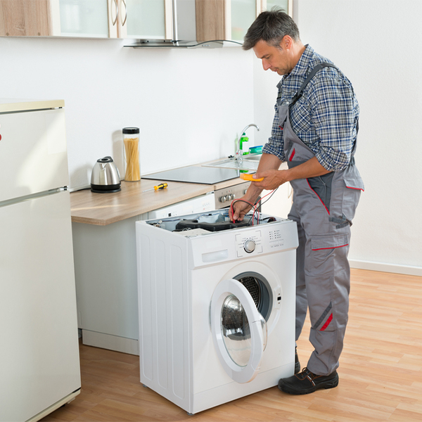 can you walk me through the steps of troubleshooting my washer issue in North Grosvenordale Connecticut